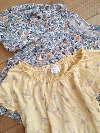 Letné tričká kvietkove, lindex,110