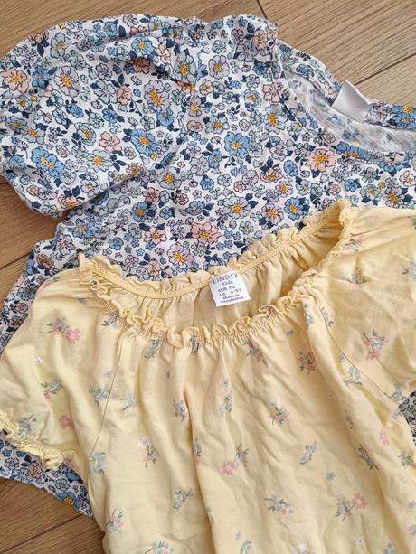 Letné tričká kvietkove, lindex,110