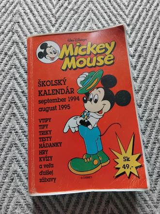Mickey mouse kalendar,