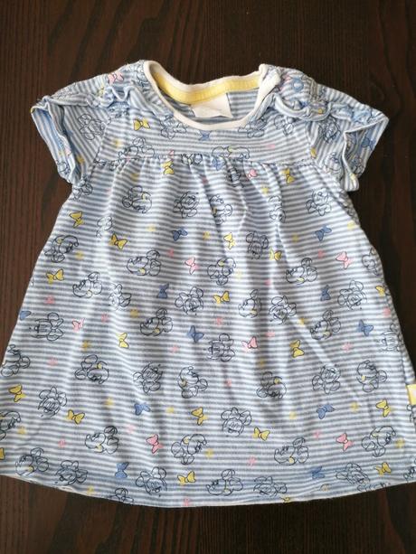 Šaty dúha, mickey, next,74