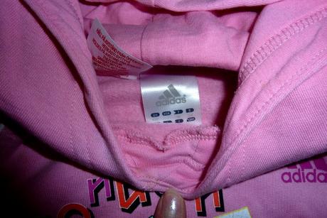 Adidas mikina, ružová, v. 4-5rokov, adidas,110