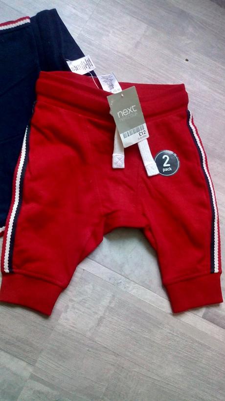 Dvojpack tepláky, next,68