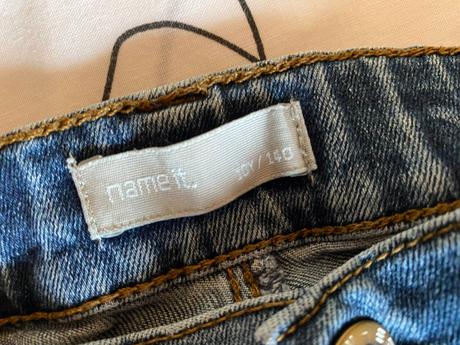 Kvalitné šúchané rifle zn. name it v. 140/146, name it,140