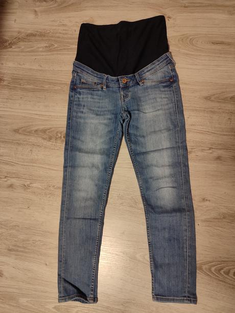 Tehotenské rifle, denim,s