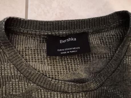 Tričko maskáčové camouflage bershka, fishbone,m