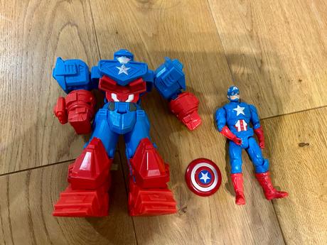 Captain america aj ako robot, 