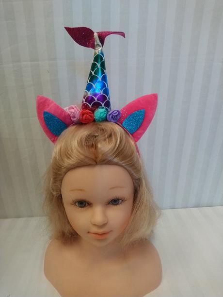 Svietiaca čelenka - morská víla č.1, 