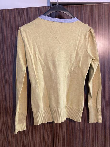 Bledožltý sveter (s), s