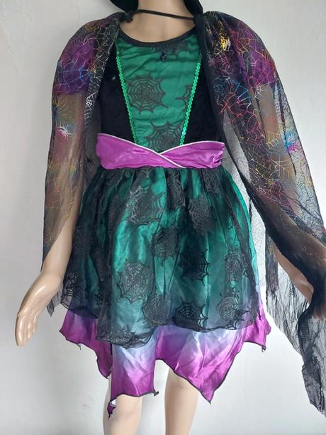 Čarodejnica exkluzívny komplet kostým veľ.122,