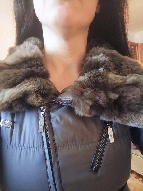 Prechodný kabátik gaudi s pravou kožušinkou, gaudi,s