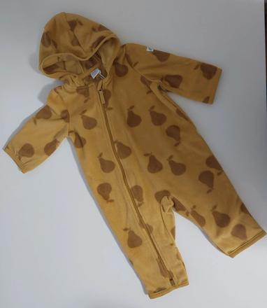 Fleesový overal "hrušky" zn.lindex veľ.56, lindex,56