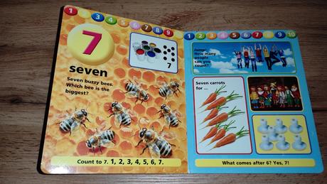 Kniha počítanie s otváracím okienkami,