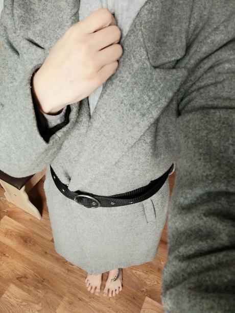 Kvalitný dlhý dámsky kabát značky reserved, reserved,xs