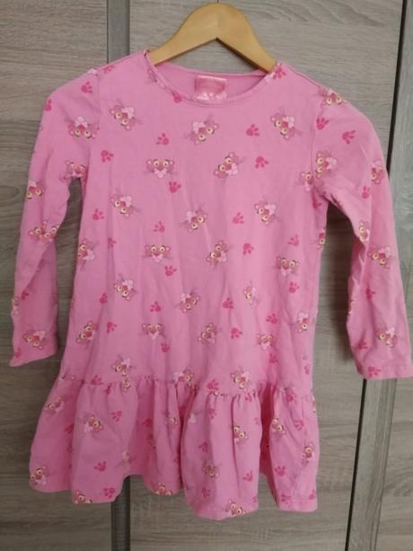 Mikinové šaty, fox & bunny,134