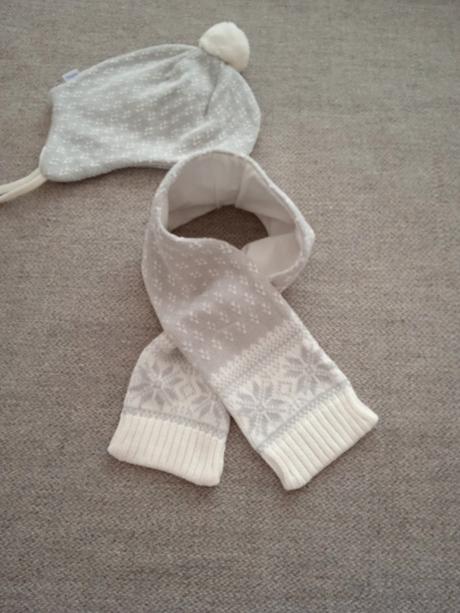 Zimná súprava čiapka + šál, 80