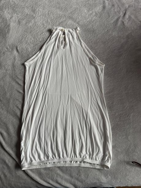 Biely top, bonprix,36