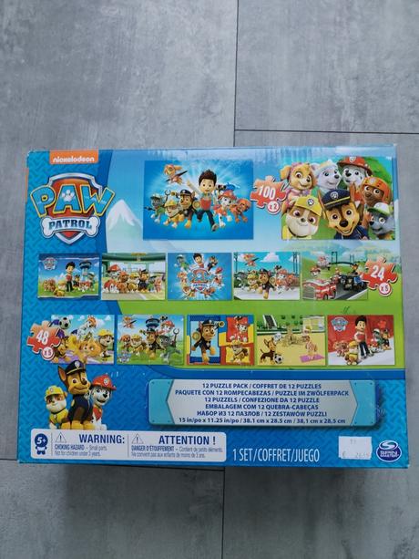 Puzle paw patrol mega pack, 5+, 