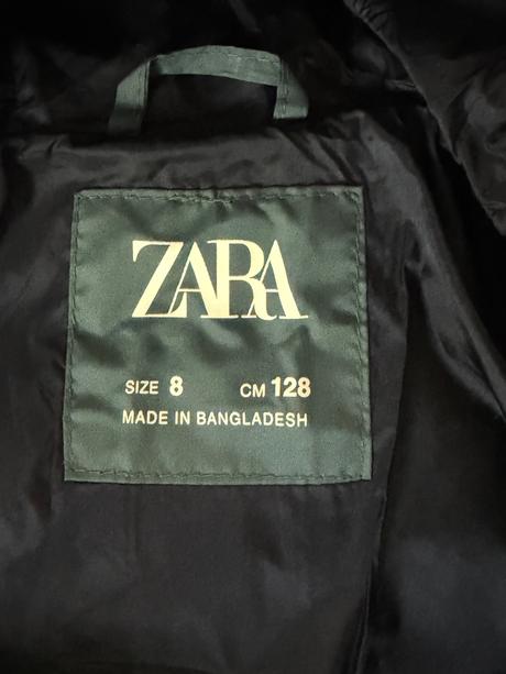 Zimna bunda značky zara, zara,128