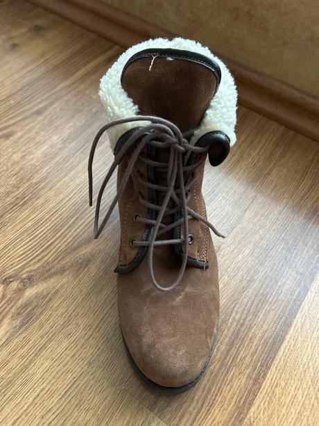 Kvalitne kožené zateplené topánky eram, ecco,39