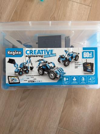Engino creative engineering 60 modelů master + mot,