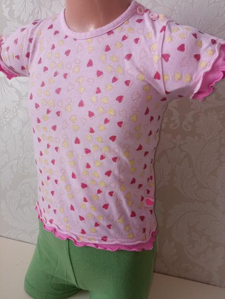 Letná súprava so srdiečkami (veľk.80), ergee,80