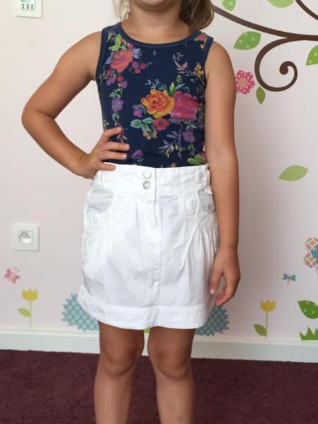 Suknicka v top stave, elle,110