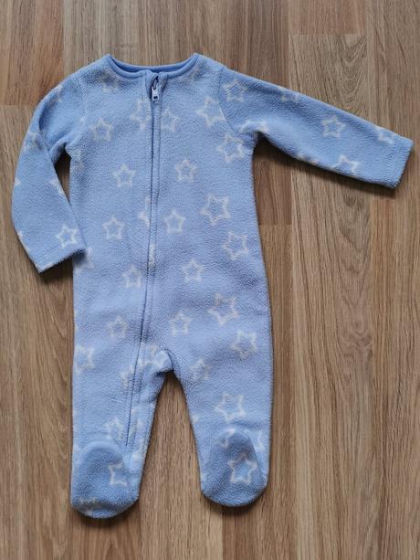 Teplý fleecový overal 6-9m, f&f,74