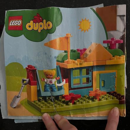Lego duplo moja prvá záhradka,