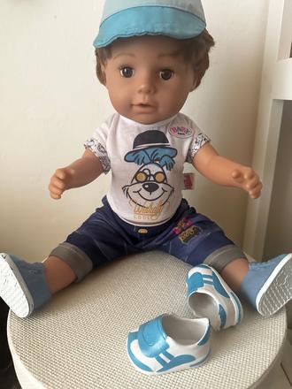 Bábika babyborn chlapček-starší braček, 