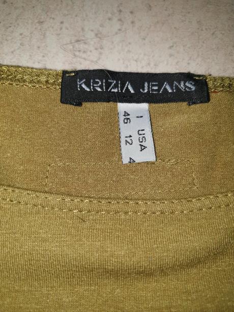 Tričko krásne horčicove z bolzana m-l, m