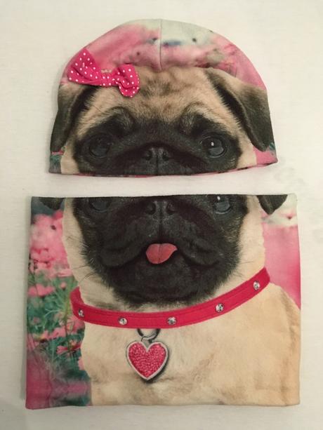 Čiapka s nákrčníkom zateplene -pes, 128