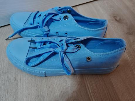 Úžasné bledomodre converse tenisky 37, converse,37