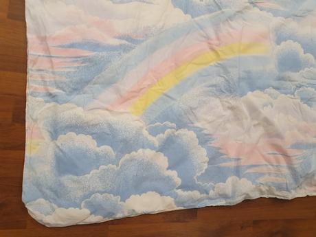 Vankúšik a paplónik a obliečkami- bavlna , retro, šírka (cm): 70,dĺžka (cm): 120