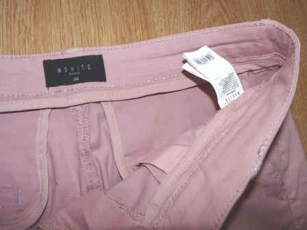 Pohodlne nohavice, mohito,36