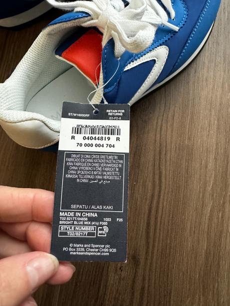 Tenisky na snurovanie, 37,5, s dopor.postou, marks & spencer,37