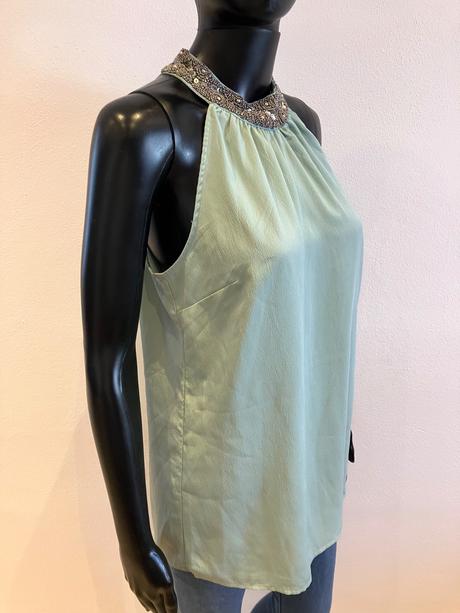 Dámsky top so zaväzovaním okolo krku (m), vero moda,m