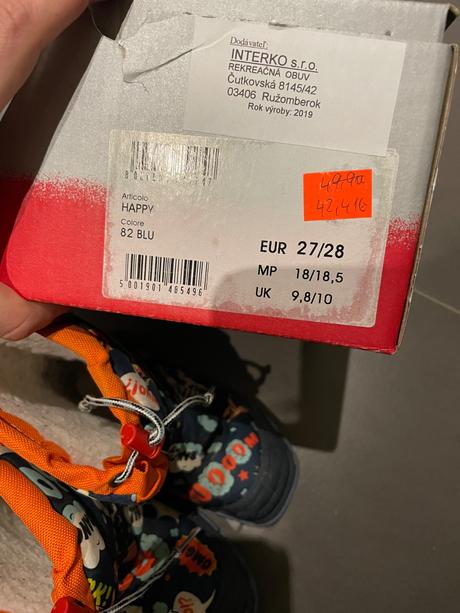 Olang detské snehule, olang,27