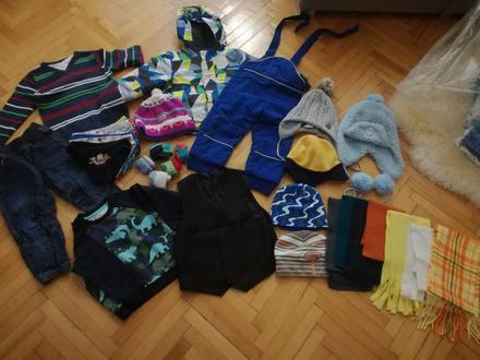 Balík 47 ks chlapec velkost 98, 86–98