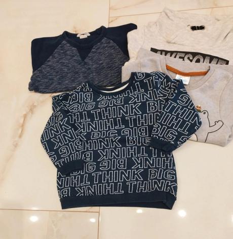 Chlapcenske mikiny 9ks, 98