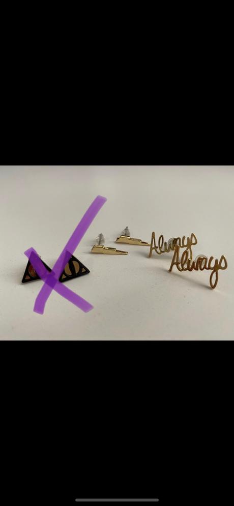 Harry potter náušnice,