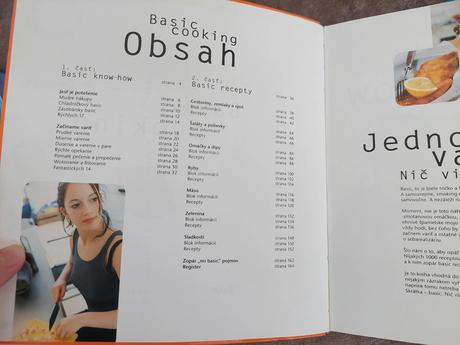 Basic cooking - kniha s receptami, 