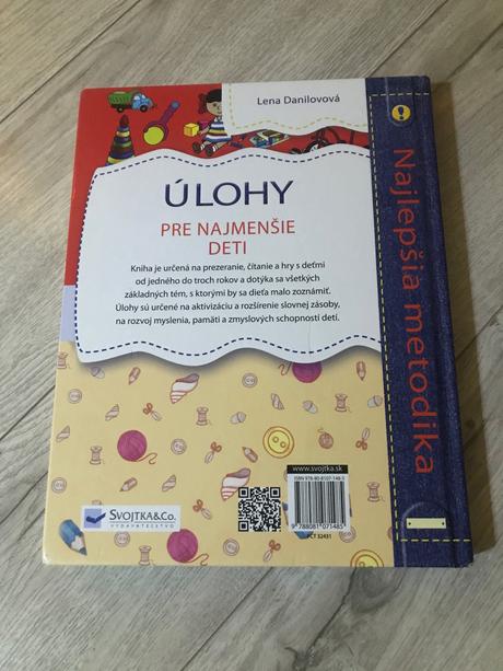 Kniha úlohy pre najmenšie deti,