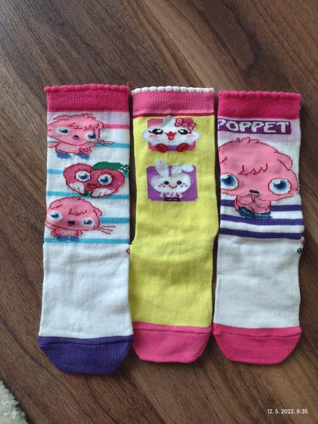 Ponožky moshi monsters, nickelodeon,23 - 36