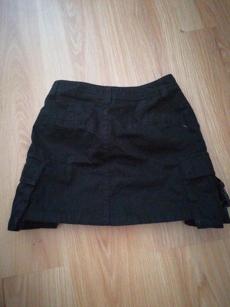 Čierna minisukňa, xs