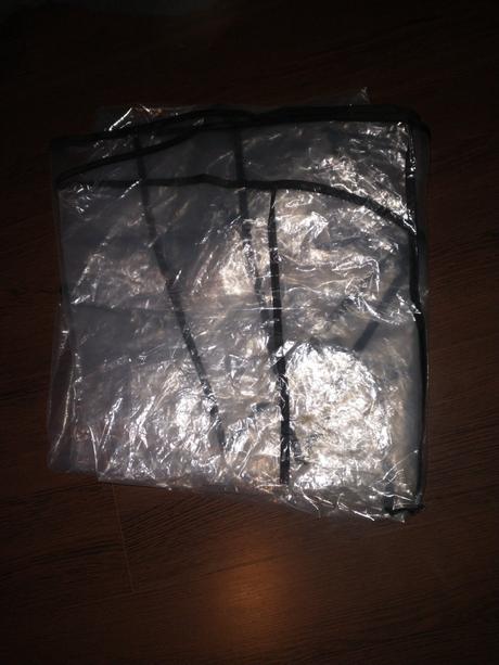 Pláštenka na dvojičkovský kočík, 