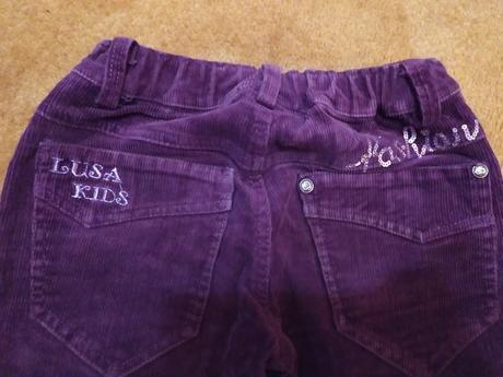 Nohavice 134/140 s poštou, 134