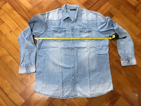 Pánska bledomodrá košeľa, xl