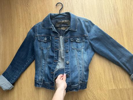 Riflová bunda, orsay,s