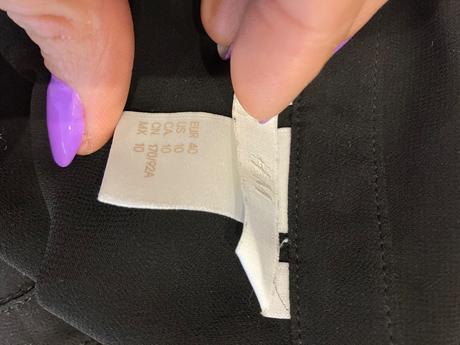 Dámska čierna letná blúzka h&m (m), h&m,m