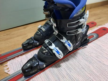 Detské lyže 120 a lyžiarky, 110-119 cm